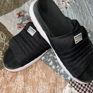 Nike Asuna 2 Black Slides Sportswear DJ3388-001 Men's Size 13